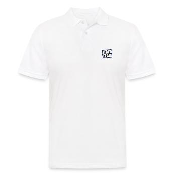 Italien Team Reisen Urlaub - Männer Poloshirt - Weiß - Vorne - Kai (181cm)