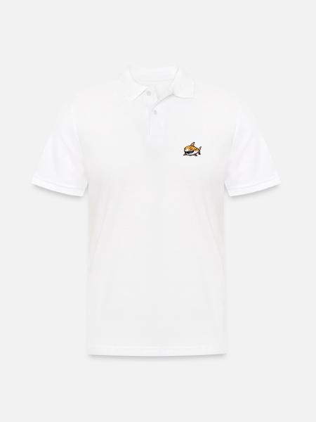 Requin Halloween Animal - Polo Homme - blanc