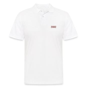 2002 Année Numéro - Polo Homme - blanc - Devant - Kai (181cm)