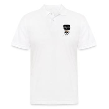 Words Can't Espresso How Much You Mean To Me - Männer Poloshirt - Weiß - Vorne - Kai (181cm)