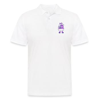 mouton offensé fille femme bras croisés - Polo Homme - blanc - Devant - Kai (181cm)