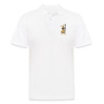 Diver bunny (3c) - Männer Poloshirt - Weiß - Vorne - Kai (181cm)