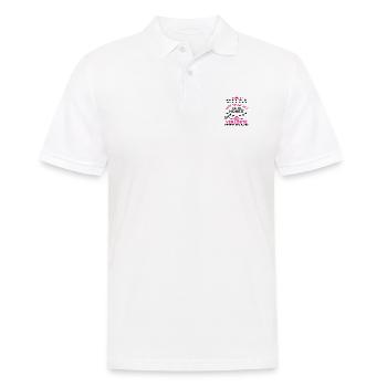 Fiancée - Polo Homme - blanc - Devant - Kai (181cm)
