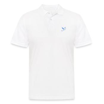Dove in flight - Men's Polo Shirt - white - Front - Kai (181cm)