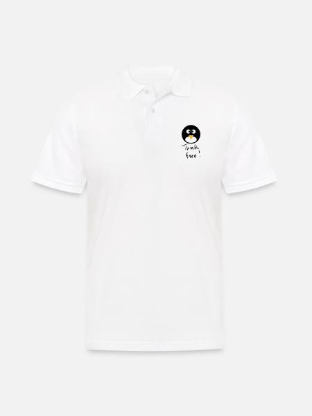 pingoo-002 - Männer Poloshirt - Weiß