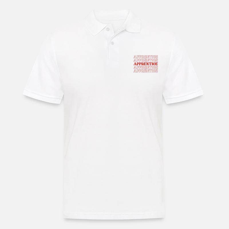 Apprentice Trainee Apprentice Novice Learner - Men's Polo Shirt - white
