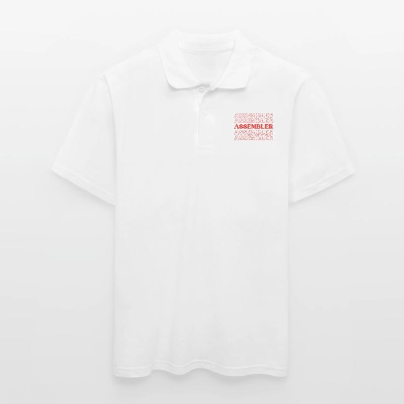 Assembler Fabricator Assembler Constructor Maker Männer Poloshirt