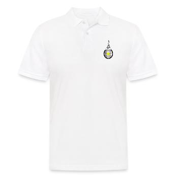 Eiffelturm Paris Tennis Ball Tennischläger Franzos - Männer Poloshirt - Weiß - Vorne - Kai (181cm)