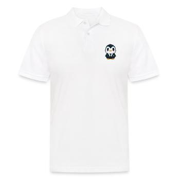 Cute Penguin - Men's Polo Shirt - white - Front - Kai (181cm)