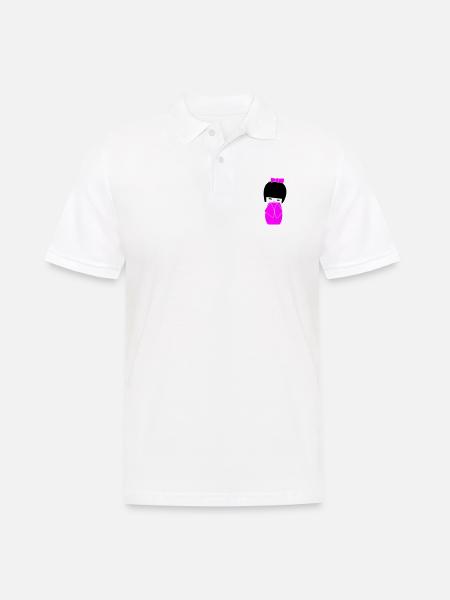Kokeshi - Polo Homme - blanc