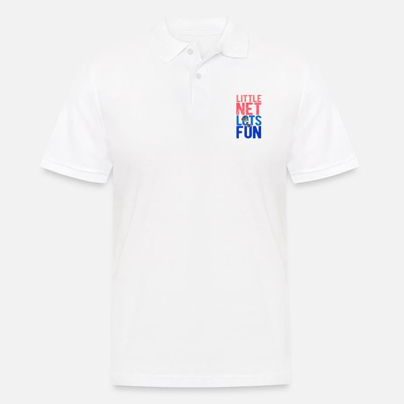 Badminton - Männer Poloshirt - Weiß