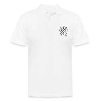 Dad 25 Dad Baby Dad 2025 Father's Day Gift - Men's Polo Shirt - white - Front - Kai (181cm)