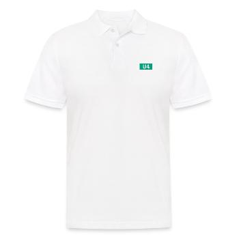 U-ligne de métro Munich U4 Offre de transports publics - Polo Homme - blanc - Devant - Kai (181cm)