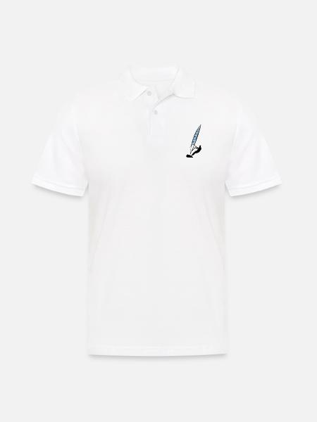 windsurfing - Men's Polo Shirt - white
