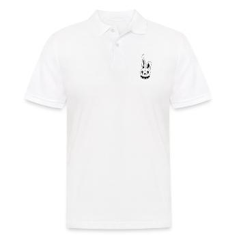 Emo Hase - Männer Poloshirt - Weiß - Vorne - Kai (181cm)