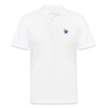 Autism - Men's Polo Shirt - white - Front - Kai (181cm)