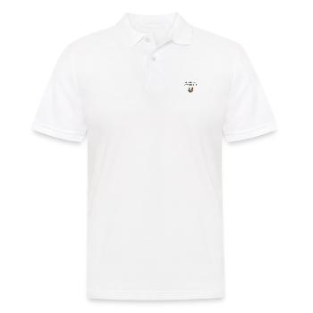 Elle est où la poulette - Polo Homme - blanc - Devant - Kai (181cm)
