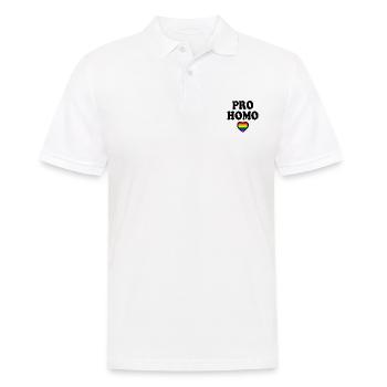 Pro homo - Men's Polo Shirt - white - Front - Kai (181cm)