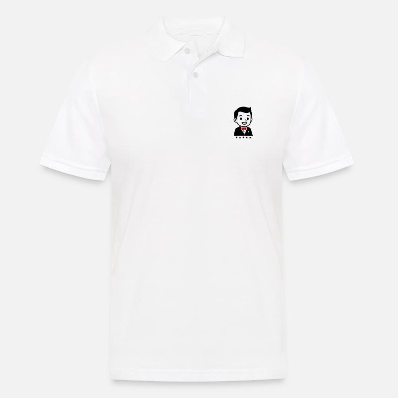 Bräutigam - Männer Poloshirt - Weiß