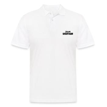 Team bräutigam - Männer Poloshirt - Weiß - Vorne - Kai (181cm)