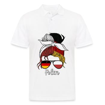 Polska dziewczyna Polen Polish Girl Femme - Polo Homme - blanc - Devant - Kai (181cm)