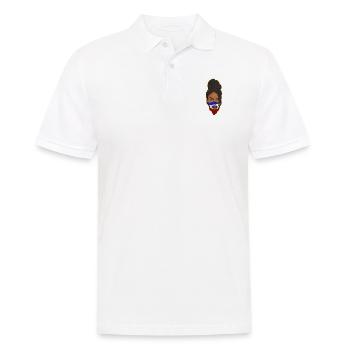 Haïti Drapeau Haïtien Femme Princesse I Cadeau - Polo Homme - blanc - Devant - Kai (181cm)