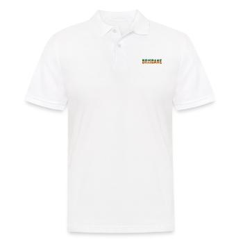 BRISBANE - Queensland - Australia - Männer Poloshirt - Weiß - Vorne - Kai (181cm)