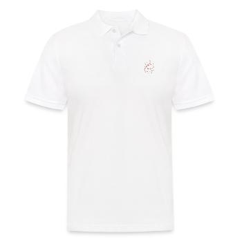 Lièvre - Lapin - Nature - Polo Homme - blanc - Devant - Kai (181cm)