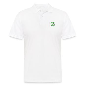 Sarcasme Pro - Polo Homme - blanc - Devant - Kai (181cm)