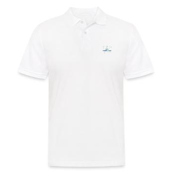 27. Geburtstag 27 Jahre alt Binärcode Coder - Männer Poloshirt - Weiß - Vorne - Kai (181cm)