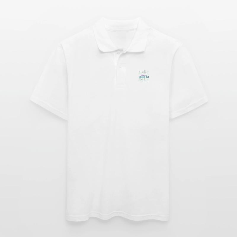 16th birthday 16 years old Binary Code Computer Science Men's Polo Shirt