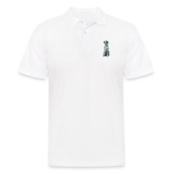 Pop Art Dalmatian - Men's Polo Shirt - white - Front - Kai (181cm)