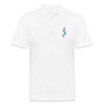 Ostern Symbol Hase - Männer Poloshirt - Weiß - Vorne - Kai (181cm)