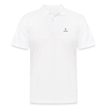 Knecht Ruprecht-Geschenkidee für Weihnachten - Männer Poloshirt - Weiß - Vorne - Kai (181cm)