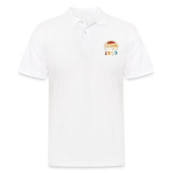 Cadeau d’anniversaire né en décembre 1993 - Polo Homme - blanc - Devant - Kai (181cm)
