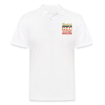 Vinatge 1944 Cadeau d’anniversaire - Polo Homme - blanc - Devant - Kai (181cm)