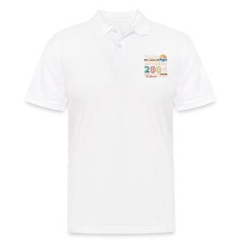Oktober 2004 Vintage Geburtstagsgeschenk - Männer Poloshirt - Weiß - Vorne - Kai (181cm)