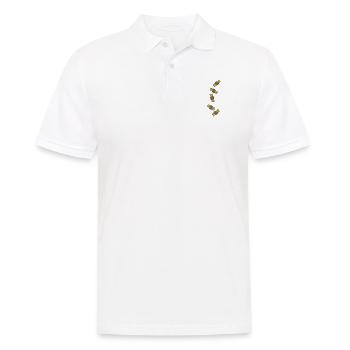 candy_sweets_ay3 - Men's Polo Shirt - white - Front - Kai (181cm)