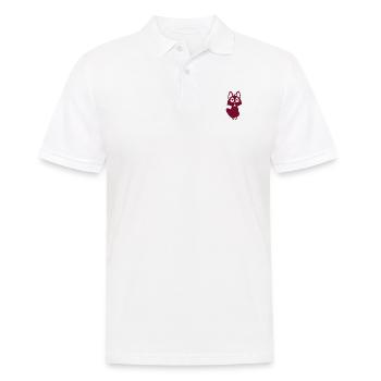Renard - Animal, Zoo, Amoureux des animaux, Conservation de la nature - Polo Homme - blanc - Devant - Kai (181cm)