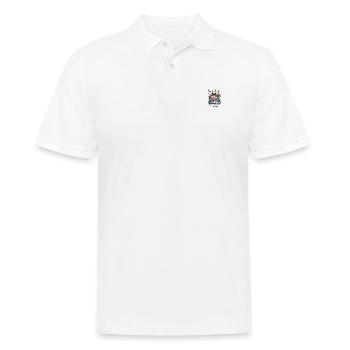 Family Cruise 2026 - Männer Poloshirt - Weiß - Vorne - Kai (181cm)