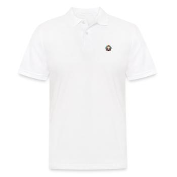 Kawaii Bigfoot Ramen - Polo Homme - blanc - Devant - Kai (181cm)