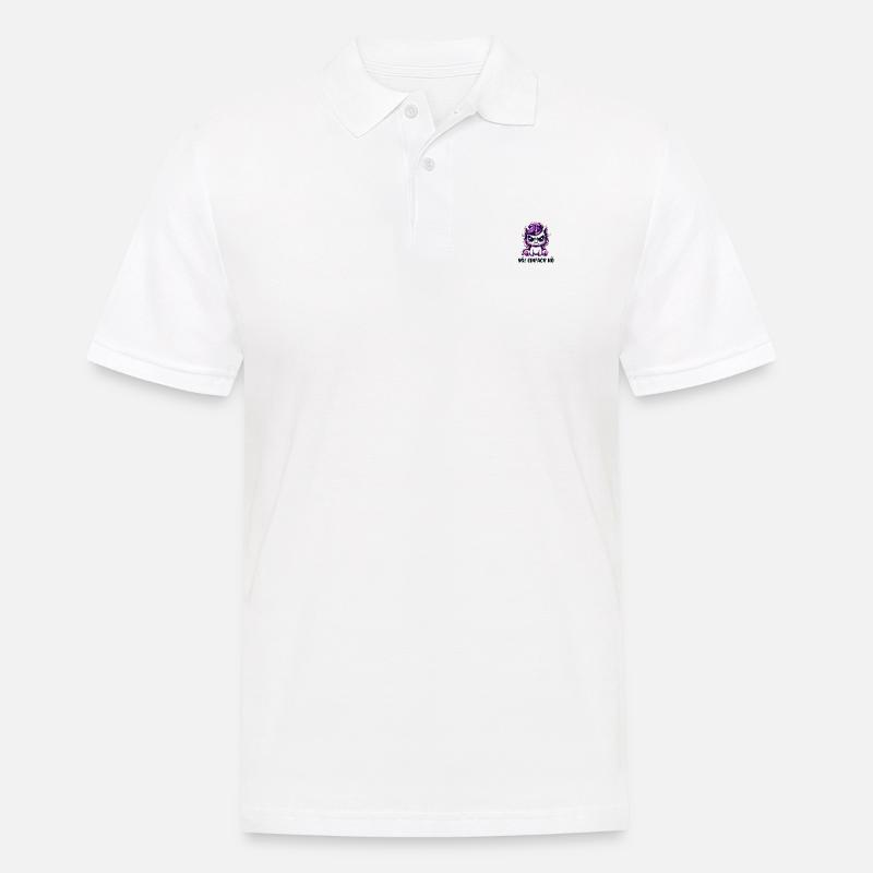 Nö Einfach Nö - Männer Poloshirt - Weiß