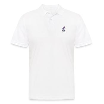 Ois Oasch - Männer Poloshirt - Weiß - Vorne - Kai (181cm)