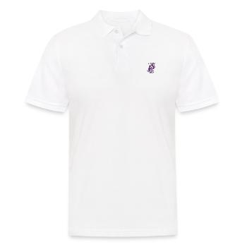 Nen Scheiss Muss ich - Männer Poloshirt - Weiß - Vorne - Kai (181cm)
