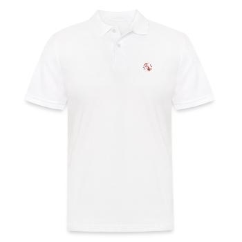 Vogel - Fliegen - Naturschutz Tierfreund - Zoo - Männer Poloshirt - Weiß - Vorne - Kai (181cm)