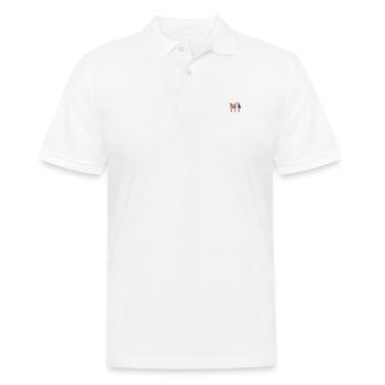 Design three girlfriends in pop art style - Men's Polo Shirt - white - Front - Kai (181cm)