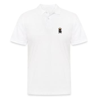 Panther Winter - Männer Poloshirt - Weiß - Vorne - Kai (181cm)