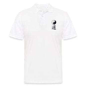 tao dao - Männer Poloshirt - Weiß - Vorne - Kai (181cm)