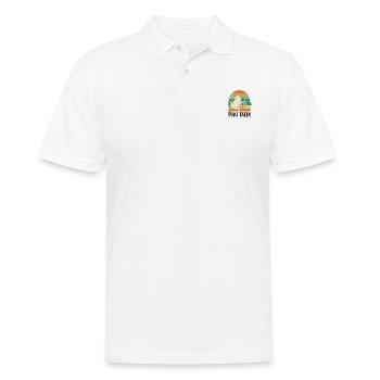 Reine des plantes - Polo Homme - blanc - Devant - Kai (181cm)
