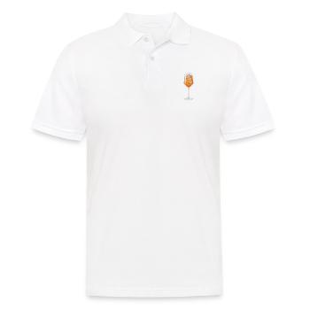 Spritz Verre Aperölchen - Polo Homme - blanc - Devant - Kai (181cm)